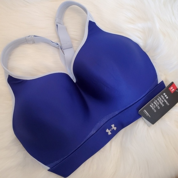 Under Armour High Impact Running Sports Bra Sz 36D - Picture 3 of 6